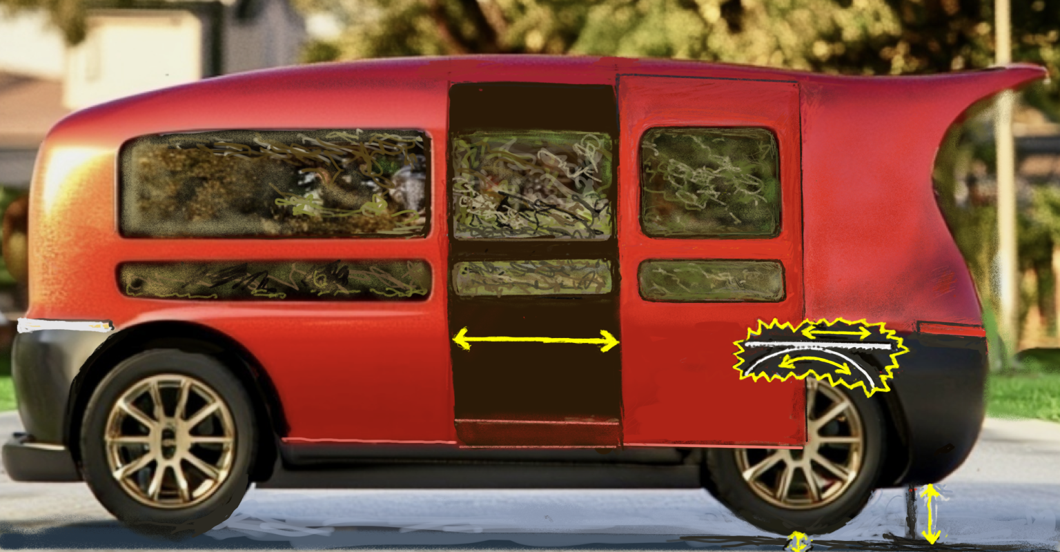Enter by AI™ - Wheel-actuated pod door operation